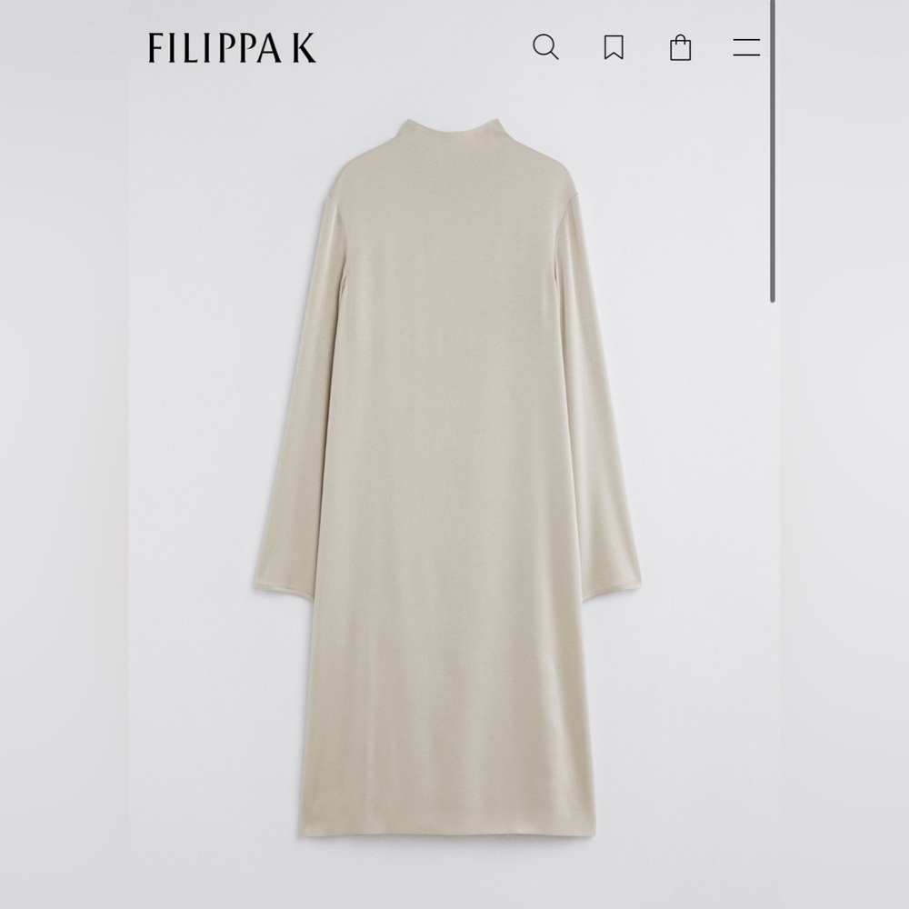 Filippa-K Judy Dress in Crème
